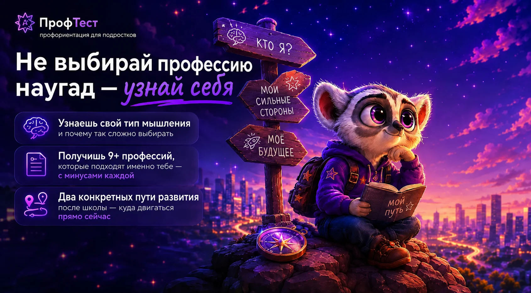 ПрофТест — узнай свои сильные стороны
